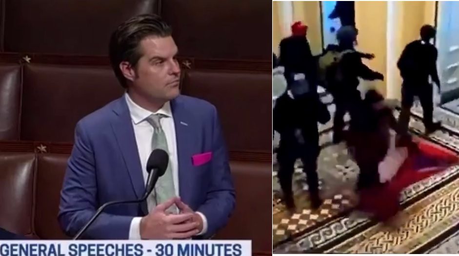 Rep. Matt Gaetz Implies that Our Own Government Was Behind Jan. 6 False Flag — Demands Release of 14,000 hrs. of Hidden Video (VIDEO)