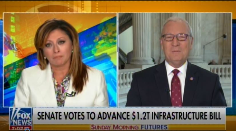 EPIC! Maria Bartiromo DESTROYS Dirtbag RINO Sen. Kevin Cramer on Supporting Infrastructure Bill  “Where’s the Money for the Border?” (VIDEO)