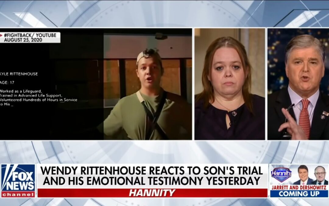 WATCH: Kyle Rittenhouse’s Mother Joins Hannity For an Exclusive Interview – Says Biden And Others “Defamed” Her Son: “Joe Did it For The Votes” – (Video)