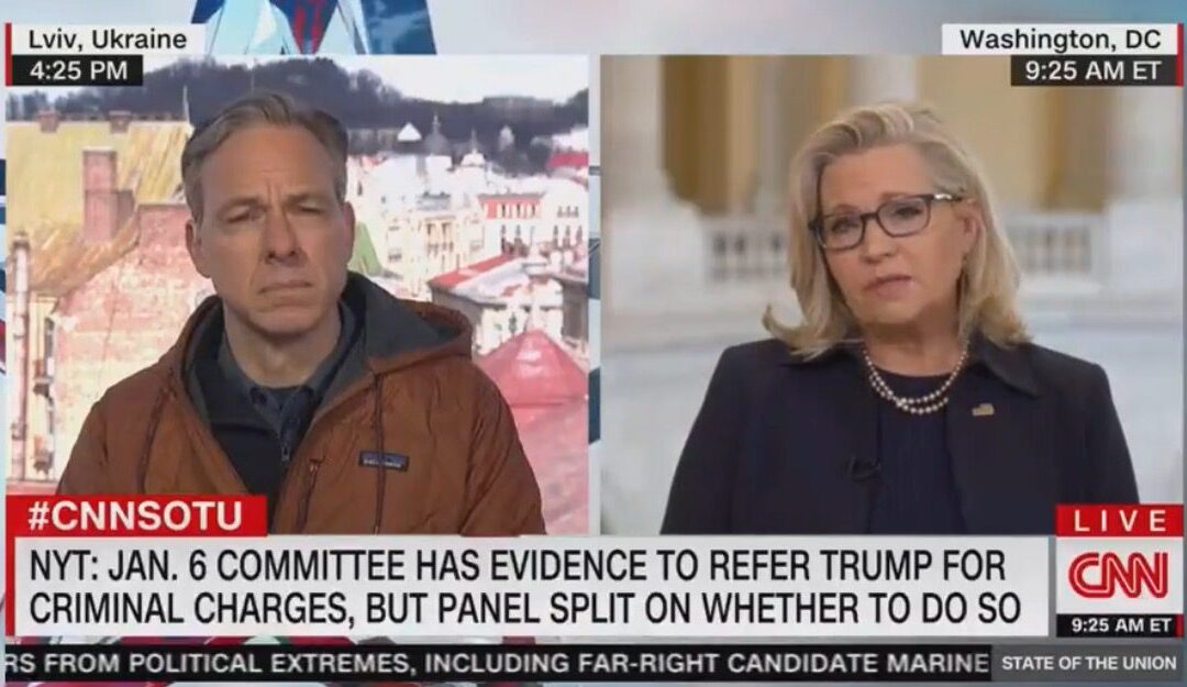 Crazy Liz Cheney Responds to New York Times Report Claiming January 6 Panel Has Evidence to Make Criminal Referral for Trump to DOJ (VIDEO)