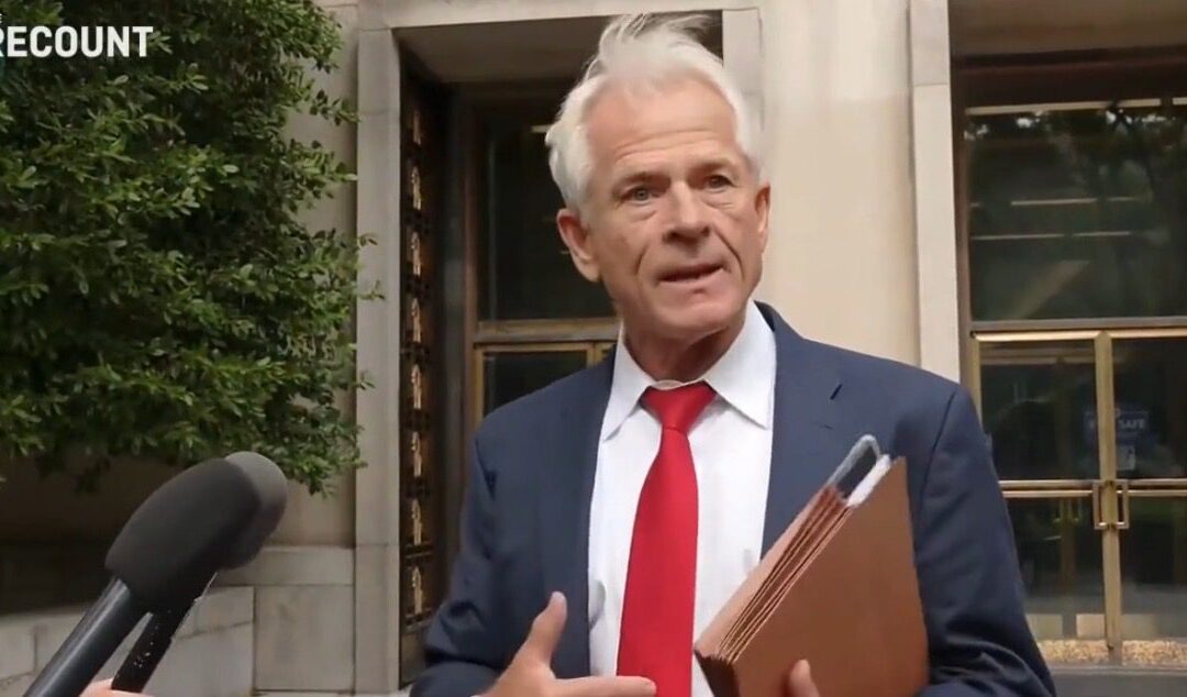 Dr. Peter Navarro Details FBI Ambush at Airport, Blasts January 6 Panel in Remarks to Reporters Following Arrest (VIDEO)