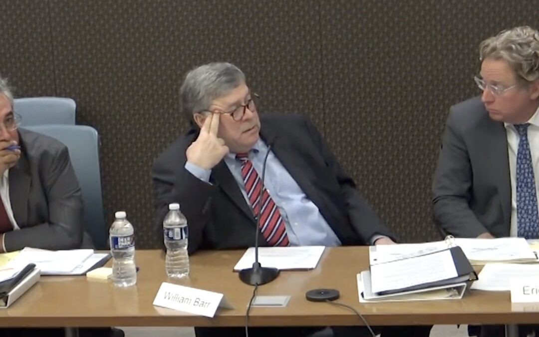 Jan. 6 Committee Opens Hearing With Video of Dirtbag Bill Barr Saying President Trump Lost and His Election Claims were ‘Bullsh*t’