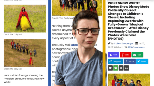 Victor Reacts: Disney Replaces Dwarves With Diverse “Magical Creatures” in Woke New Snow White Movie (VIDEO)