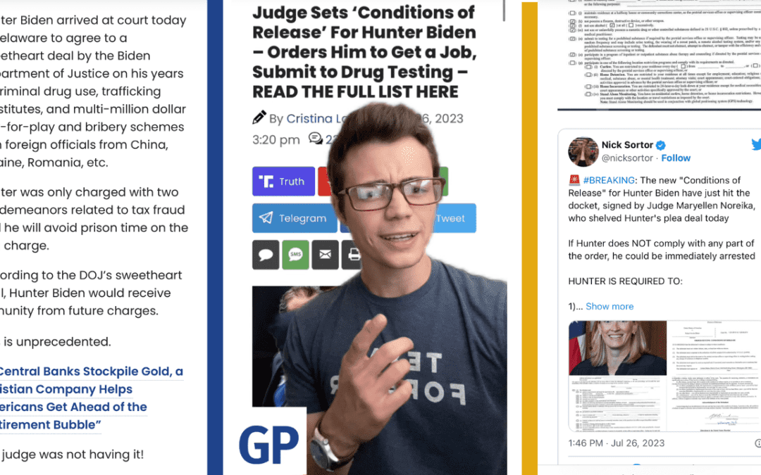 Victor Reacts: Is THIS Why Politicians Seem to Always Get Away With Crimes? Sneaky Immunity Included in Hunter Biden Plea! (VIDEO)