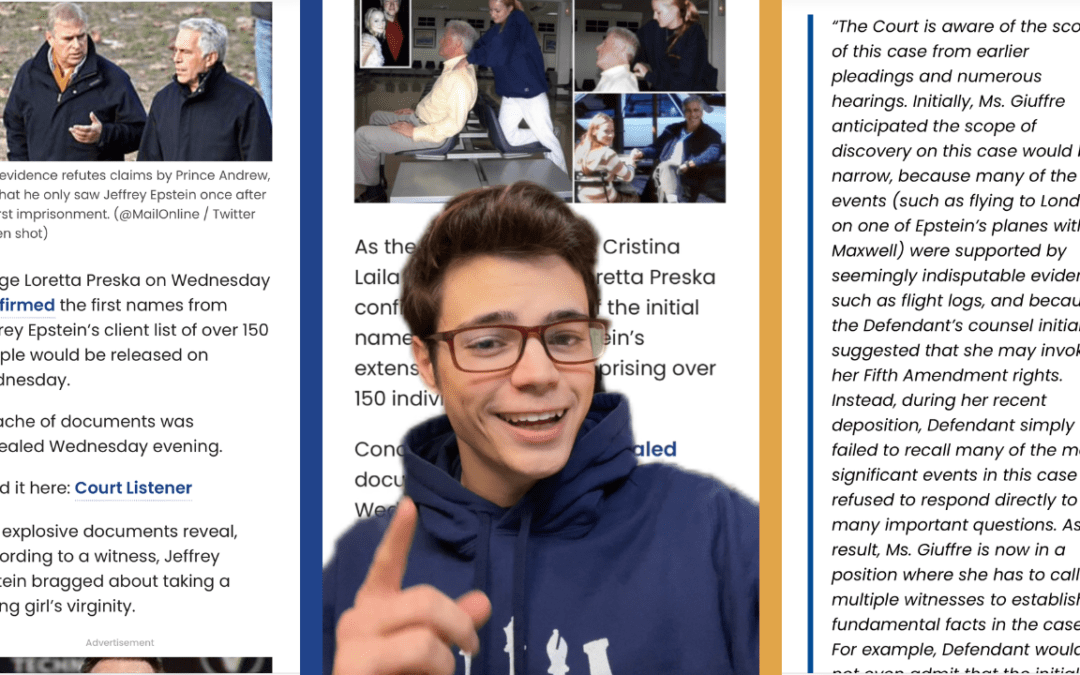 Victor Reacts: Epstein Documents Reveal the Truth! Politicians and Businessmen Named in Allegations (VIDEO)