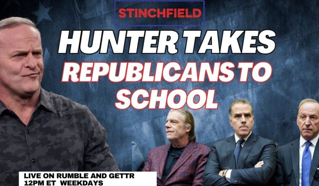 Hunter Isn’t the Coward, Republicans are for Not Arresting Him!