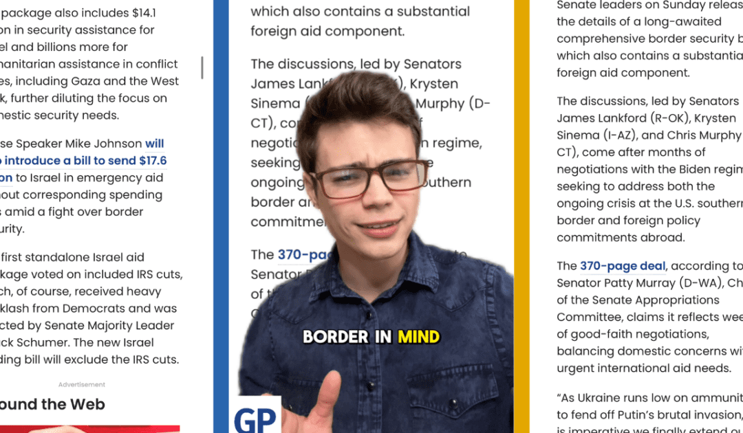 Victor Reacts: You Call That A Border Bill? They Want to Send the Money to the Wrong Country! (VIDEO)