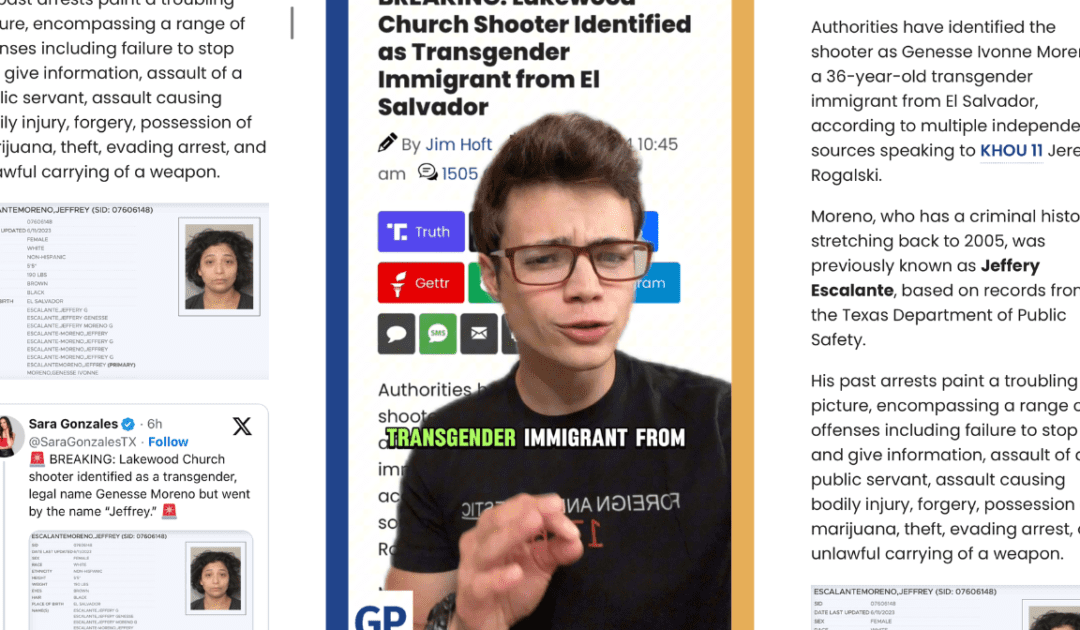 Victor Reacts: A Story on Repeat. Lakewood Church Shooter was Transgender Immigrant (VIDEO)
