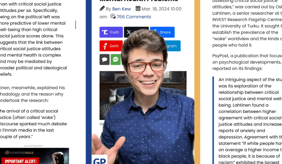 Victor Reacts: Is Anyone Surprised? Liberalism is a Mental Illness? (VIDEO)