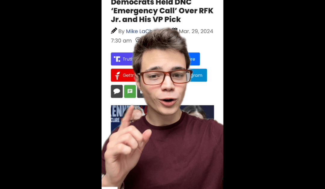 Victor Reacts: RFK Jr Hands Trump the 2024 Election? DNC Panics (VIDEO)