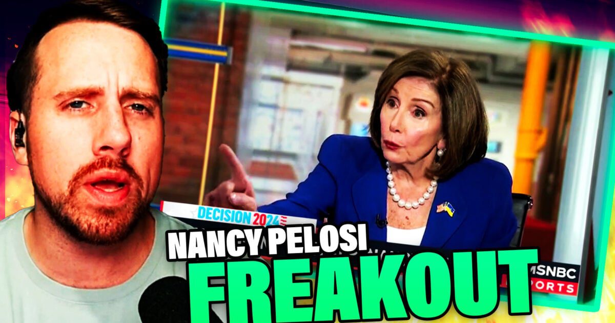 INSANE Nancy Pelosi MAJOR MELTDOWN Caught on Camera Elijah Schaffer