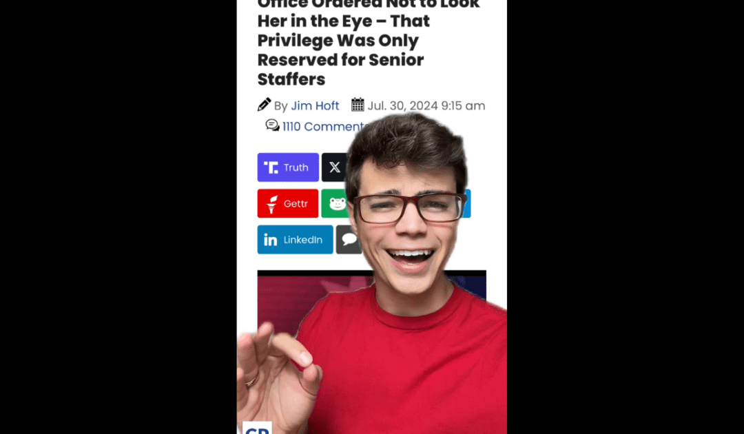 Victor Reacts: Kamala Harris Sounds Like Such a Lovely Person! (VIDEO)