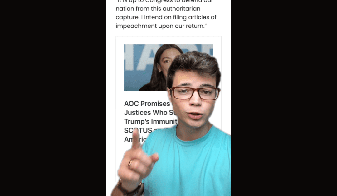 Victor Reacts: AOC’s Supreme Court Temper Tantrum (VIDEO)