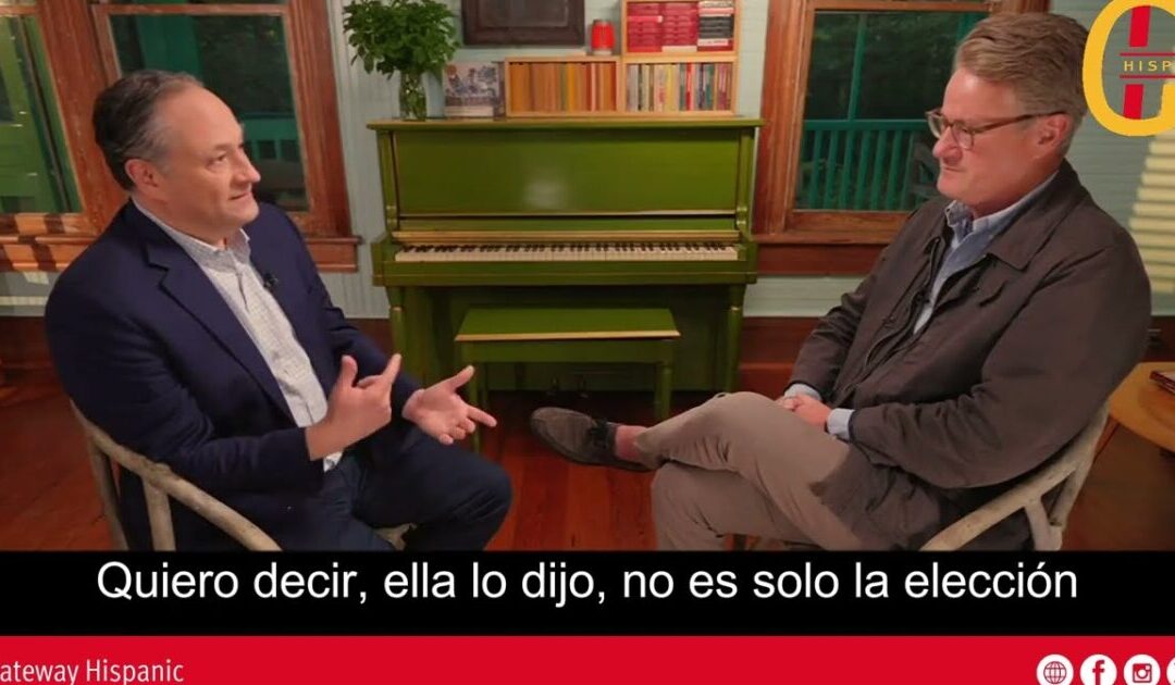 Kamala Harris’s Husband, Doug Emhoff, Interviewed by MSNBC’s Joe Scarborough