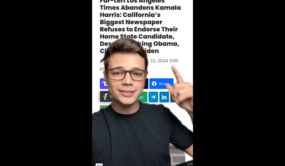 Victor Reacts: Terrible News for Kamala Harris (VIDEO)