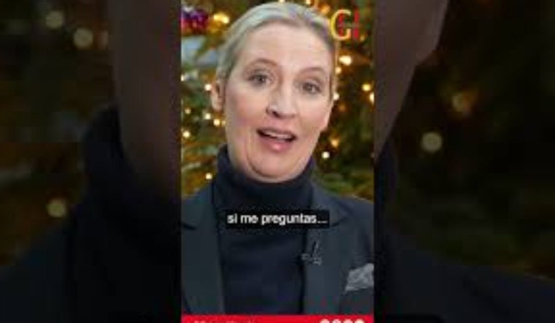 Alice Weidel (Federal Spokesperson of the AfD), wishes Trump a Merry Christmas and a prosperous term (VIDEO)