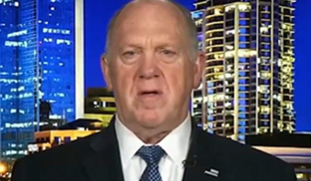 “It’s Disgusting” – Tom Homan, on Biden Selling Off Border Materials at Dirt Cheap Prices – Good News from One Company