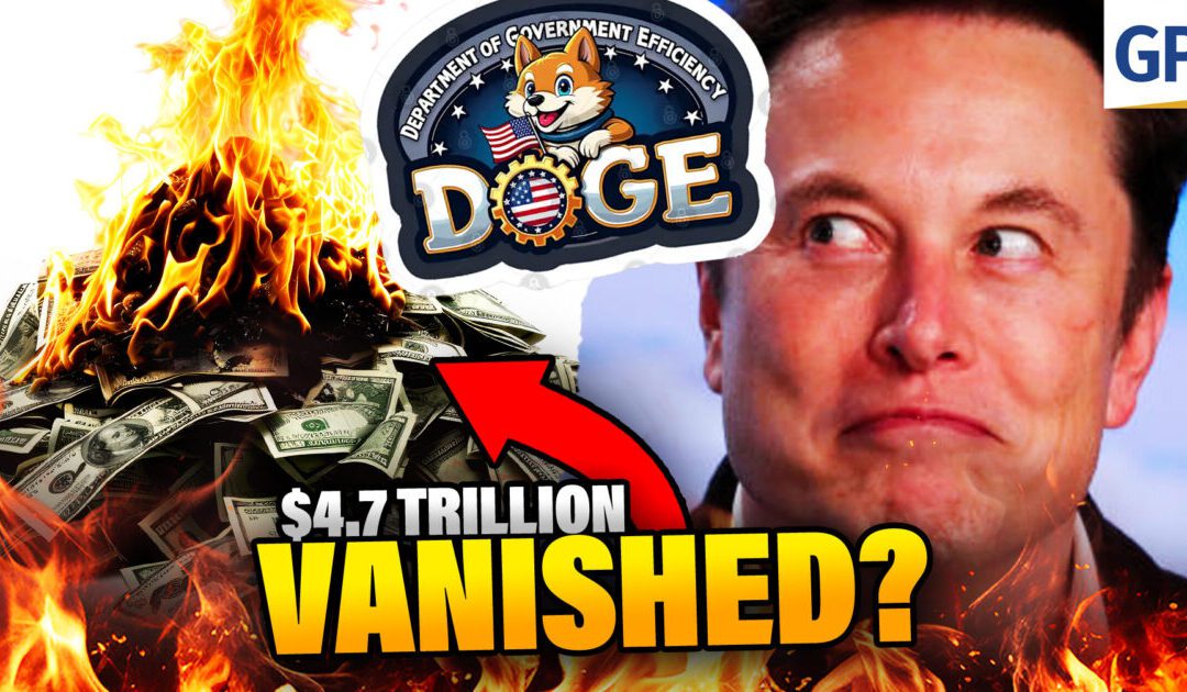 SHOCKER: $4.7 TRILLION in Taxpayer Cash Vanished Into Gov’t Black Hole – Where Did It Go?!