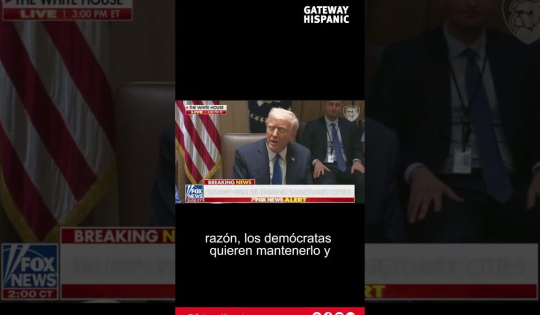 President Trump will Present an Executive Order to Eliminate Sanctuary Cities