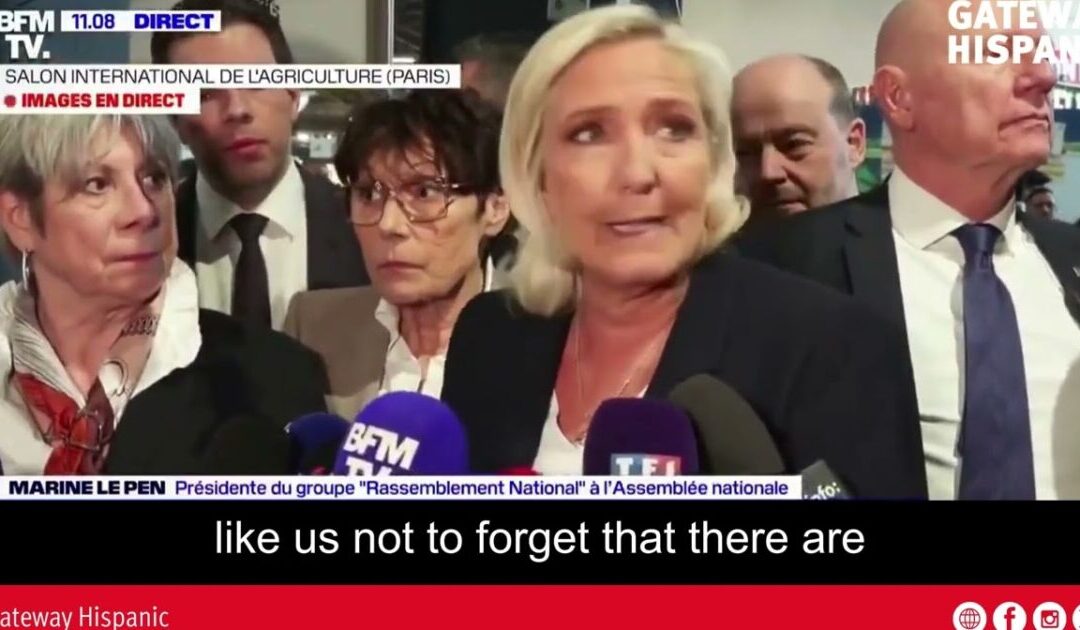 Marine Le Pen: “Europe is Divided”