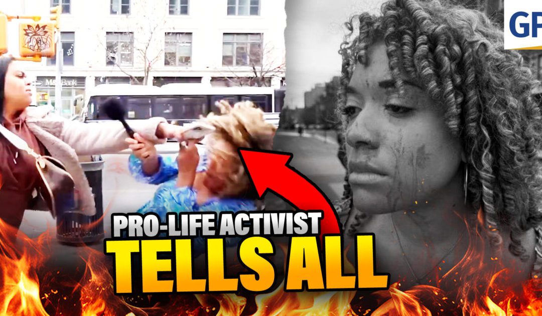 Deranged Leftist ATTACKS: Pro-Life Activist Tells Her Story | Elijah Schaffer