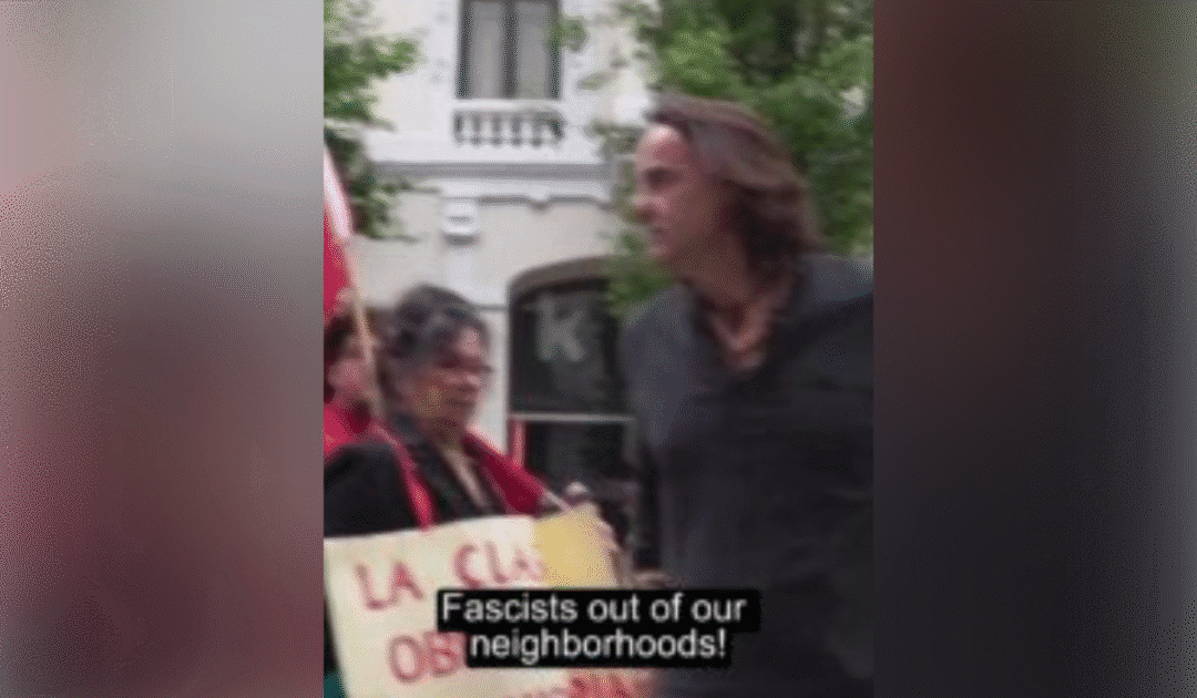 Independent Spanish Journalist Cake Minuesa is attacked by the far left