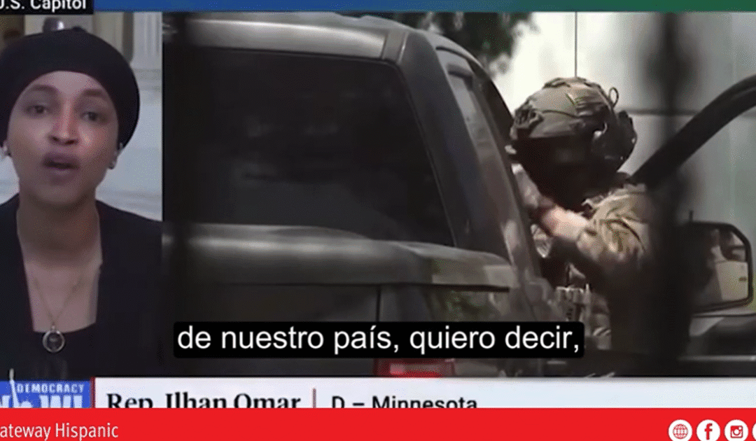 Ilhan Omar Accuses Government of Militarizing Streets and Compares the U.S. to a Dictatorship