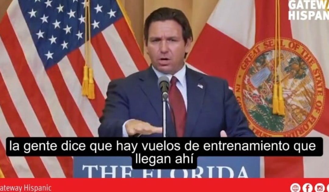 DeSantis Pushes New Deportation Center in Florida: “Simple Logistics, Concrete Results”
