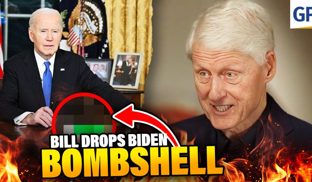 Bill Clinton SHOCKS CBS Reporter, Drops BOMBSHELL Exposing Joe Biden  | Elijah Schaffer’s Stories Of The Day  (VIDEO)
