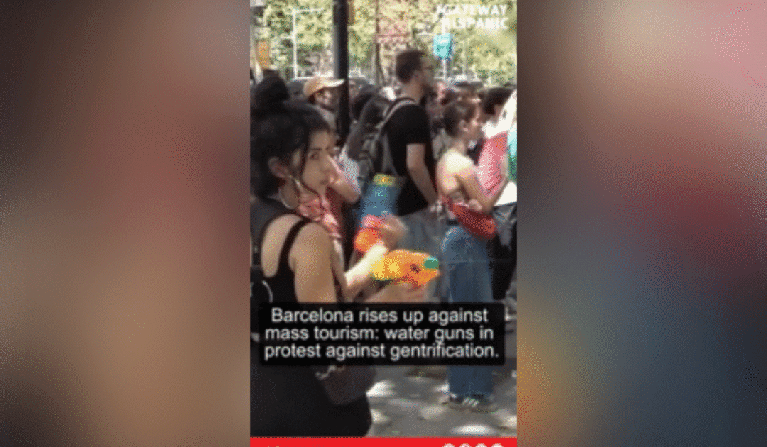 Spain’s Water Gun Protests Spotlight Tourism Crisis