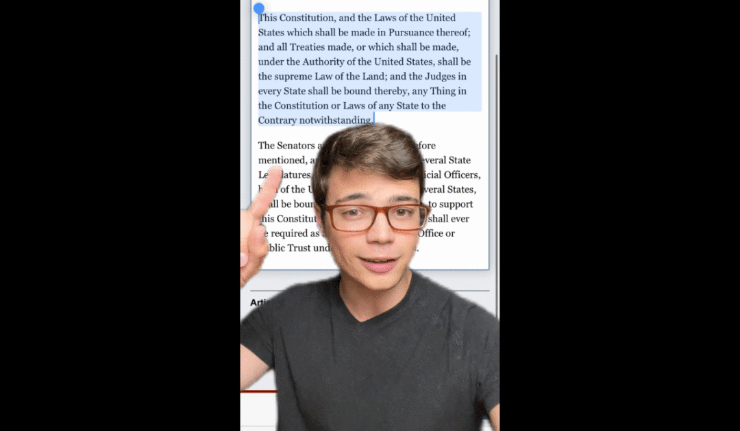 Victor Reacts: Your Rights Are Not Meant to Be Dependent Upon the Opinions of Robed Tyrants (VIDEO)
