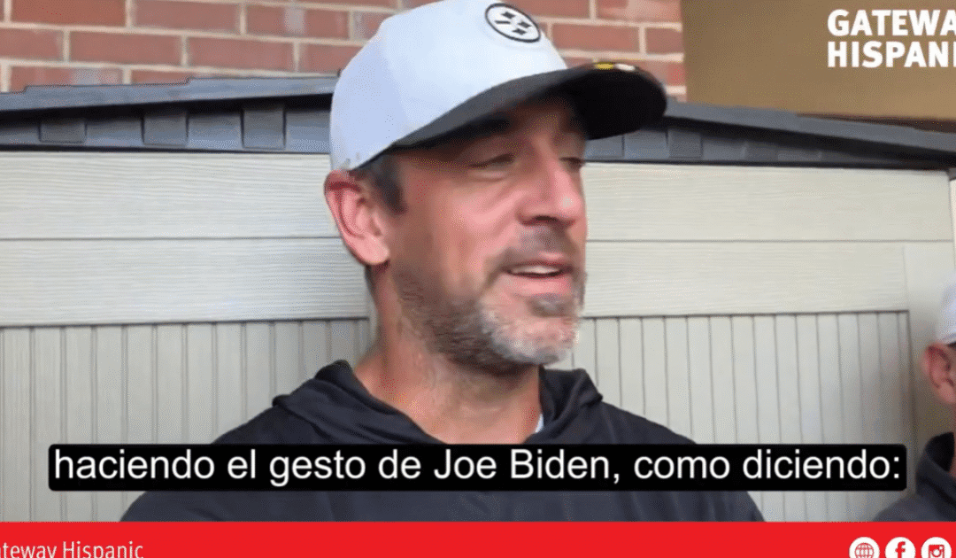 Aaron Rodgers Uses Humor to Expose Joe Biden’s Disconnection and Awkwardness