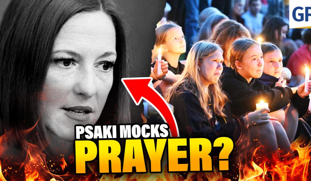 Jen Psaki’s DISGUSTING Response: Mocks Prayer After Trans School Shooting! | Elijah Schaffer’s Top Stories (VIDEO)