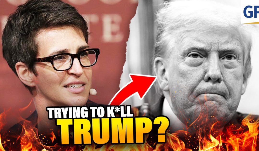 SHOCKING: Rachel Maddow Trying to Get Trump Killed? | Elijah Schaffer (VIDEO)