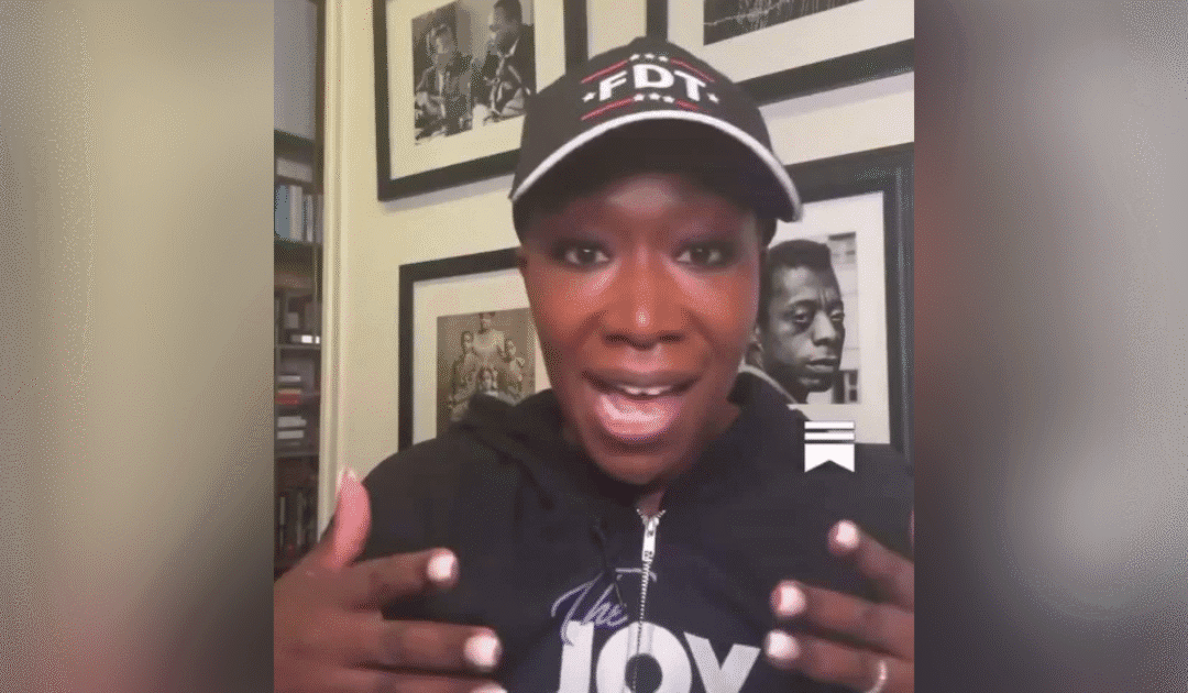 Joy Reid Admits to Being DEI While Wearing a “F*ck Donald Trump” Hat (VIDEO)