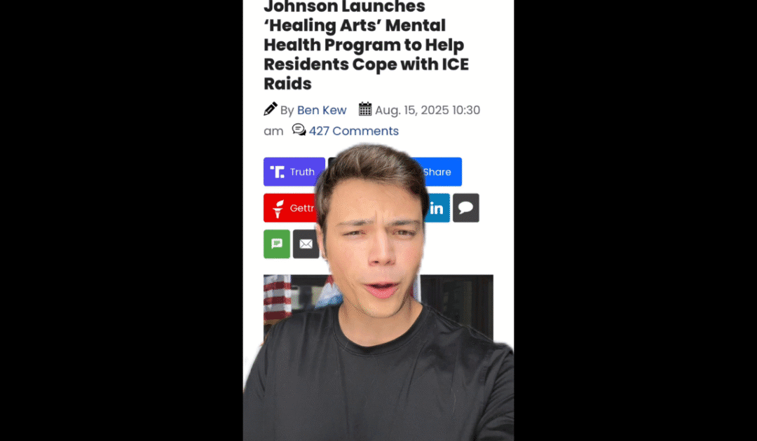 Victor Reacts: Time to Add ICE Derangement Syndrome to the DSM (VIDEO)