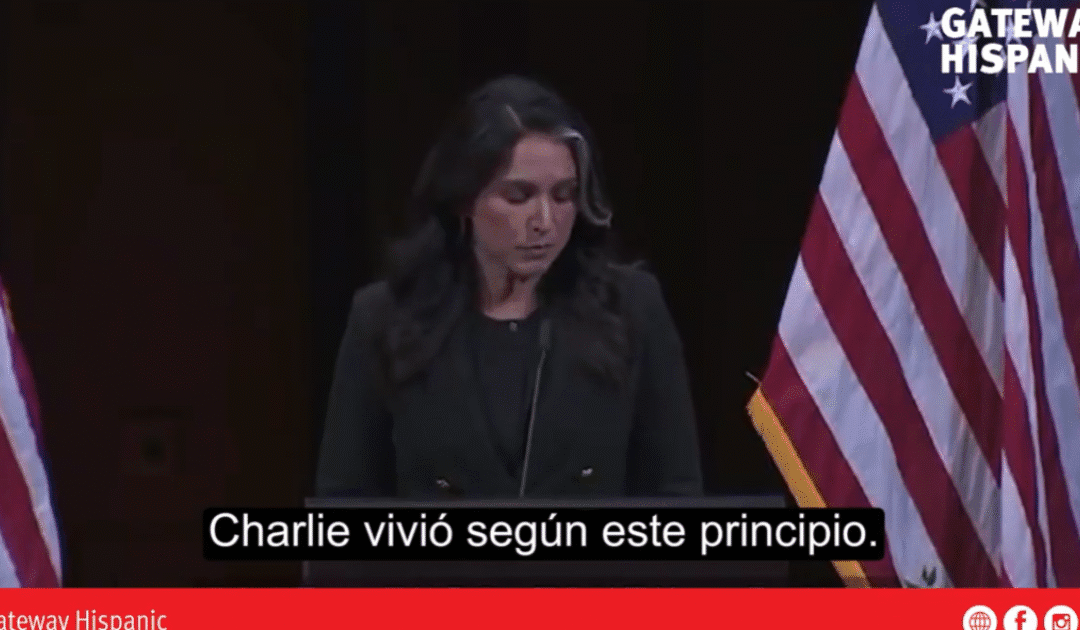 ICYMI: Tulsi Gabbard, on the Verge of Tears, Honors Charlie Kirk