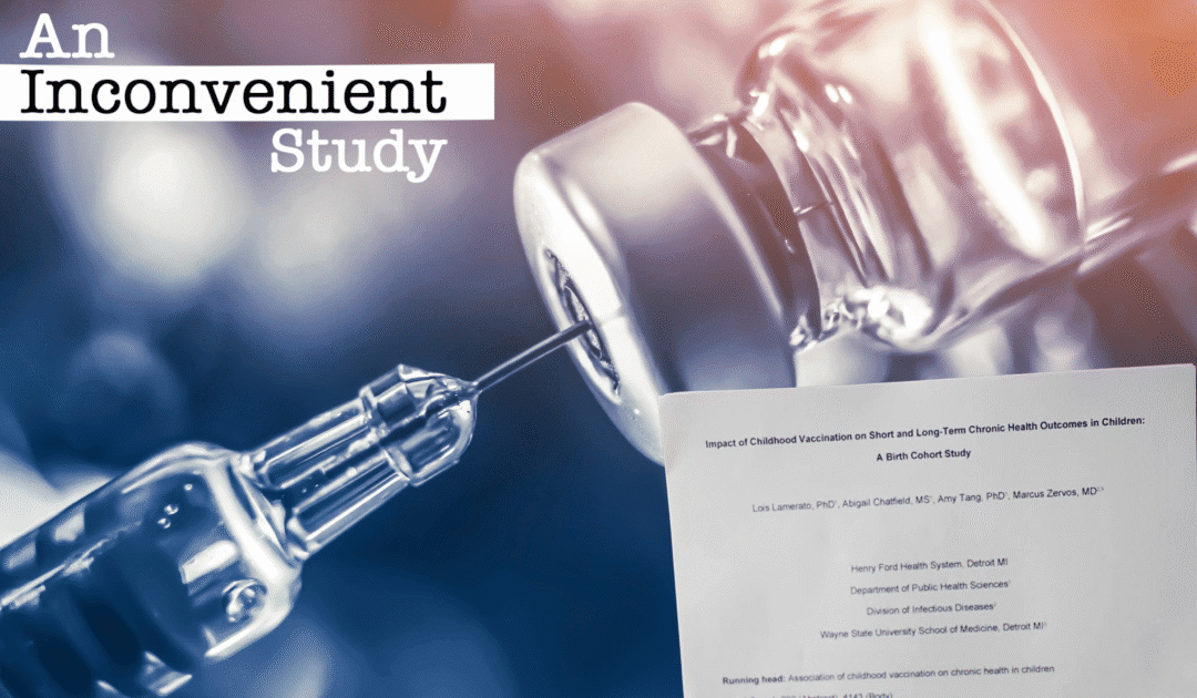 Buried Vax vs. Unvax Study Finally Sees the Light of Day and the Results are Staggering!