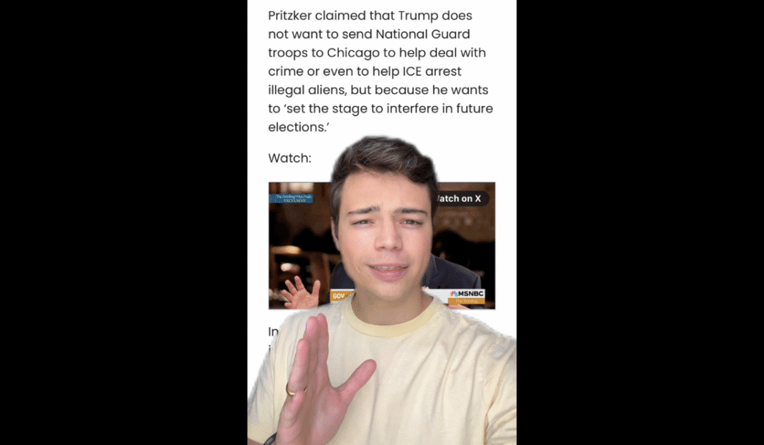 Victor Reacts: Did Illinois Governor JB Pritzker Just Admit Illegals Vote in Chicago? (VIDEO)