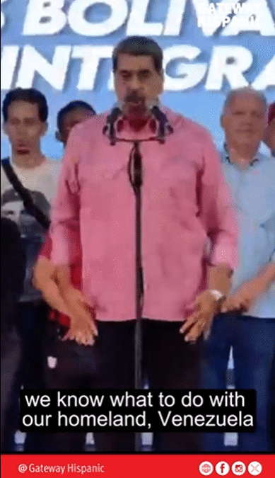 Maduro issues message: “Save yourselves in the United States — we know how to govern Venezuela”