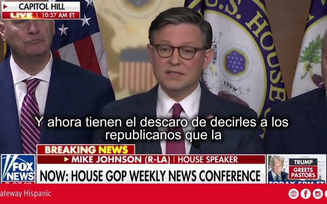 Mike Johnson Sends a Forceful Message to the Democrats