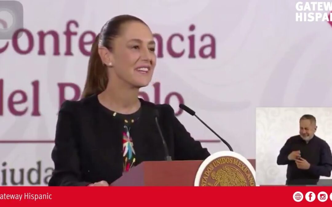 Claudia Sheinbaum continua defendiendo al narco terrorista Nicolas Maduro