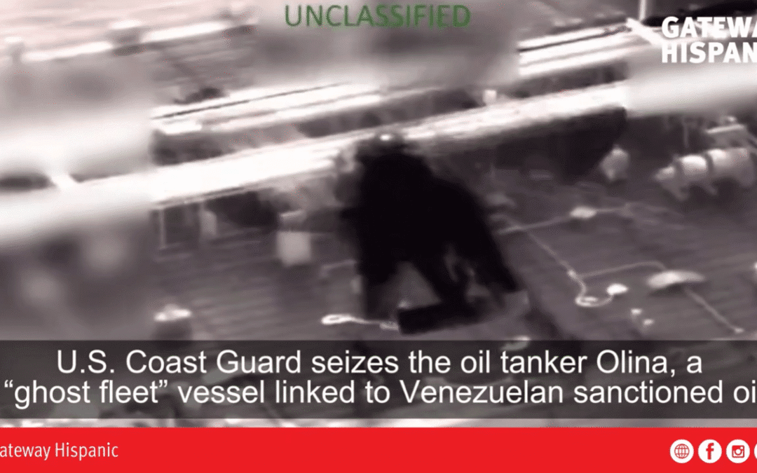 U.S. Coast Guard Seizes the Oil Tanker Olina, Part of the “Ghost Fleet” Linked to Venezuelan Crude (VIDEO)