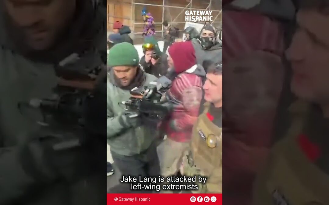 Jake Lang is attacked by left wing extremists (VIDEO)