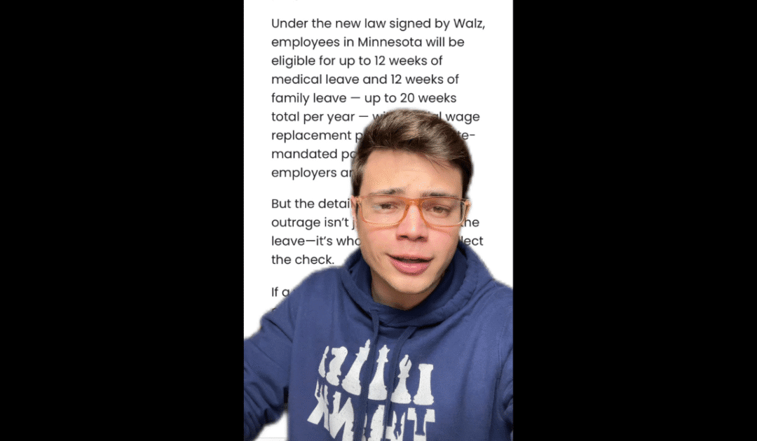 Victor Reacts: Enjoy Paying Illegals to Do Nothing, Minnesota (VIDEO)