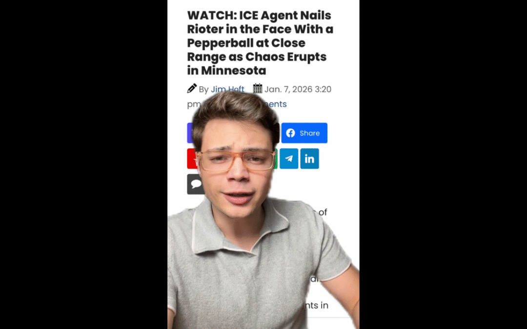 Victor Reacts: Play Stupid Games Win Stupid Prizes, Protester Eats Pepper Ball (VIDEO)