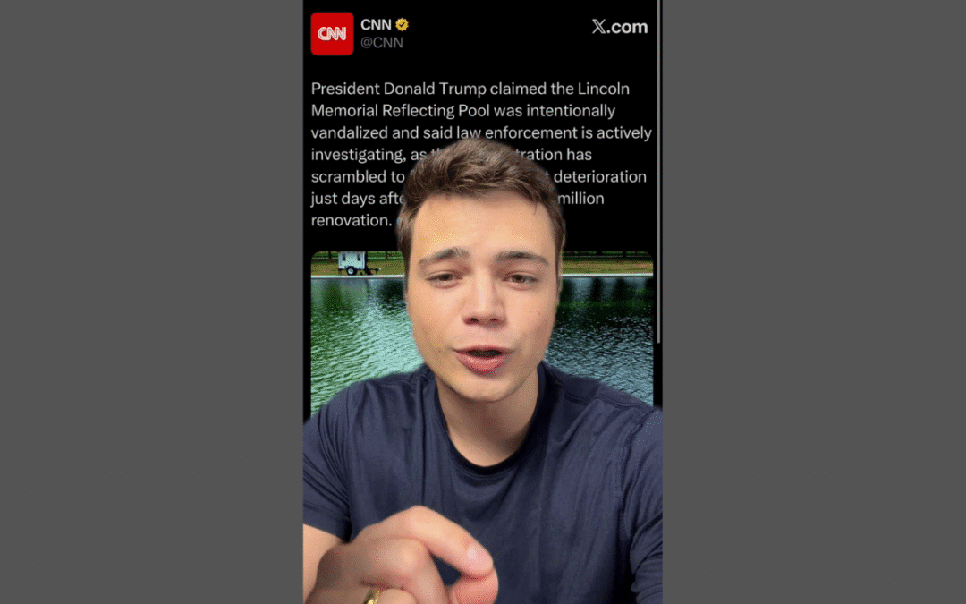 Victor Reacts: What About A Reflecting Pool Makes Liberals THIS Mad? (VIDEO)