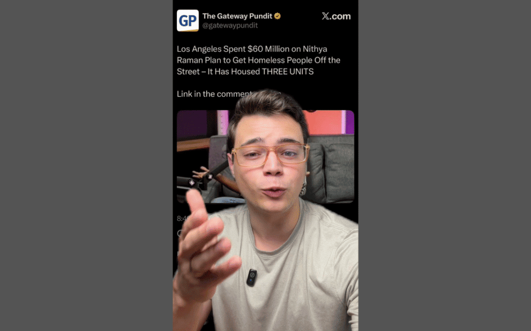 Victor Reacts: LA Solved Homelessness for Only $60 Million.. Except They Actually Just Wasted the $60 Million (VIDEO)