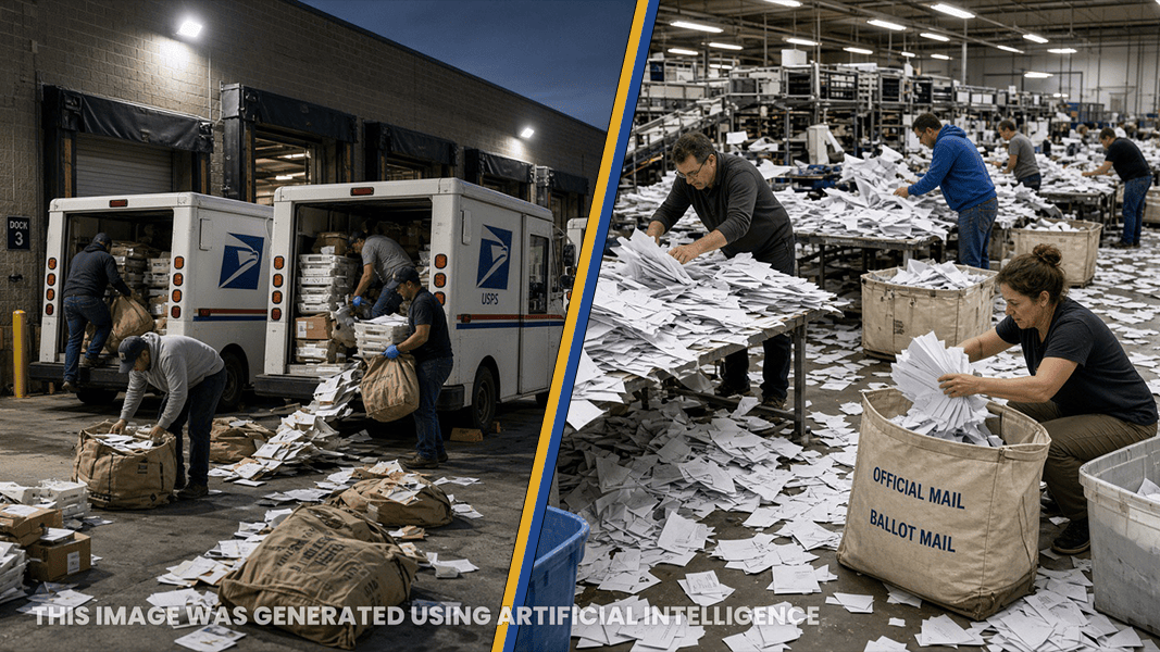 Leftist Defends Mass Mail In Ballots While Admitting The USPS Sucks